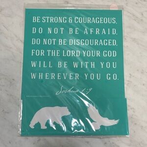Chalk Couture Silkscreen Stencils Be Courageous Joshua 1:9